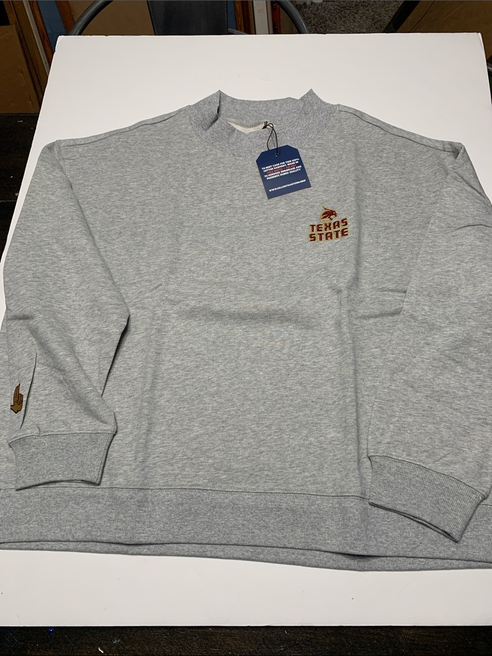 Texas State University Bobcats Traditions Collegiate Apparel sweatshirt